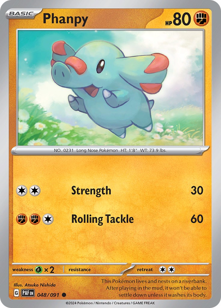 Phanpy (048/091) [Scarlet & Violet: Paldean Fates] | I Want That Stuff Brandon