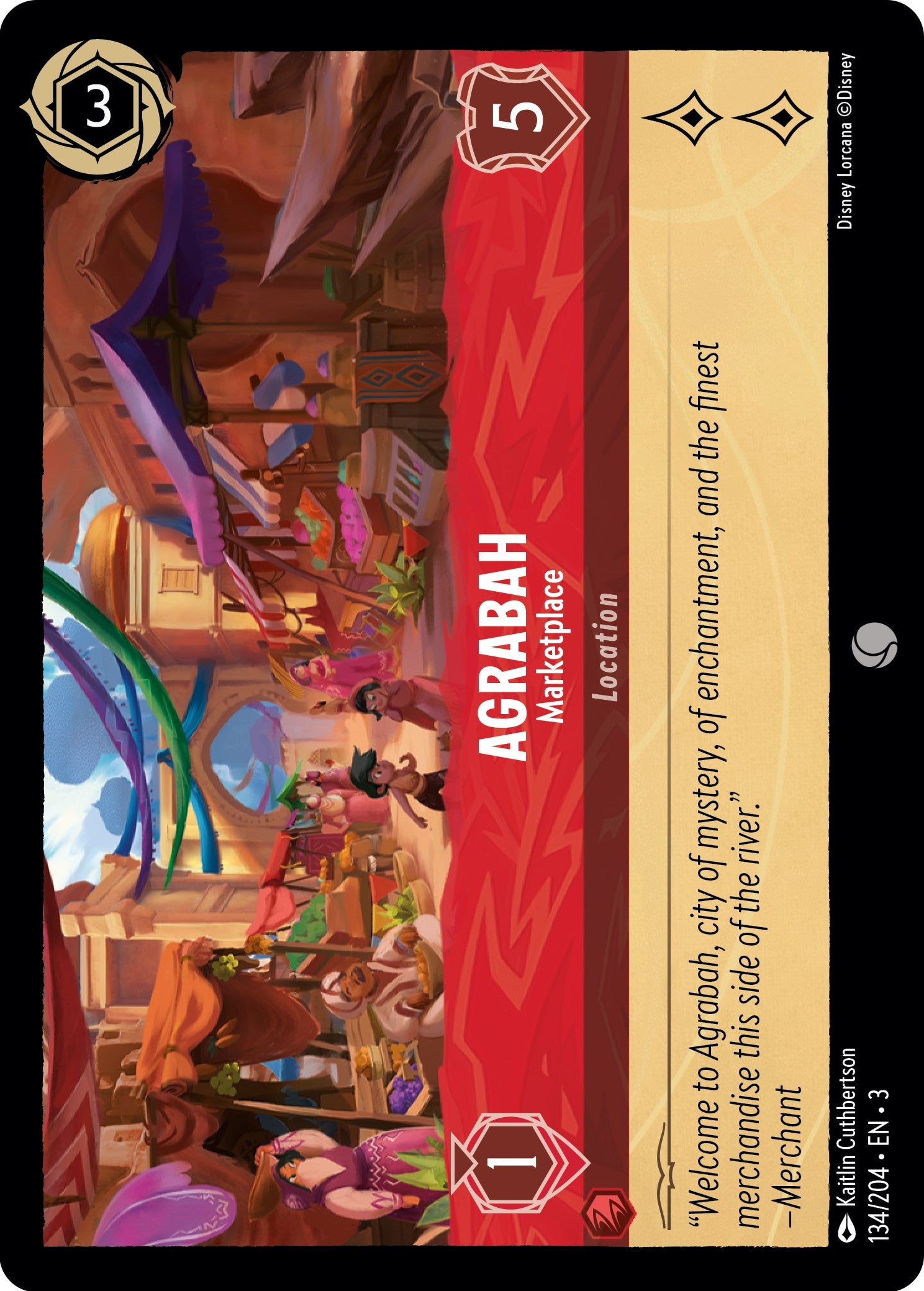 Agrabah - Marketplace (134/204) [Into the Inklands] | I Want That Stuff Brandon