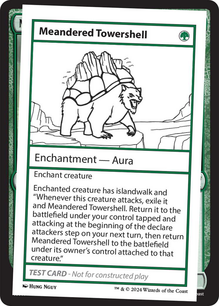 Meandered Towershell [Mystery Booster 2 Playtest Cards] | I Want That Stuff Brandon