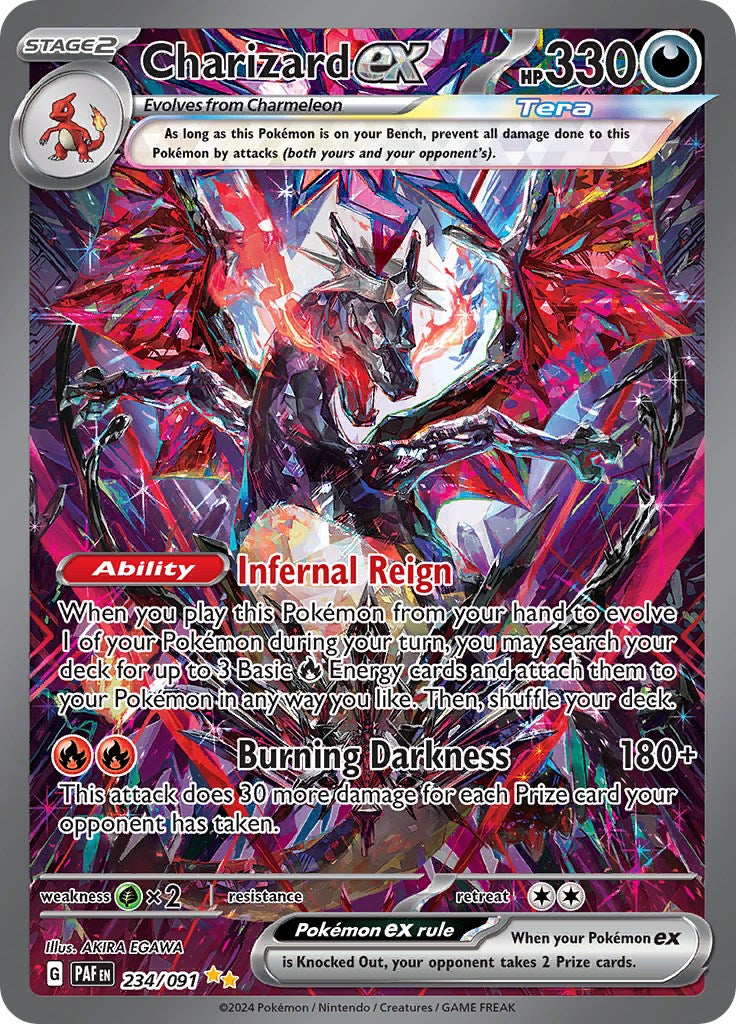 Charizard ex (234/091) [Scarlet & Violet: Paldean Fates] | I Want That Stuff Brandon