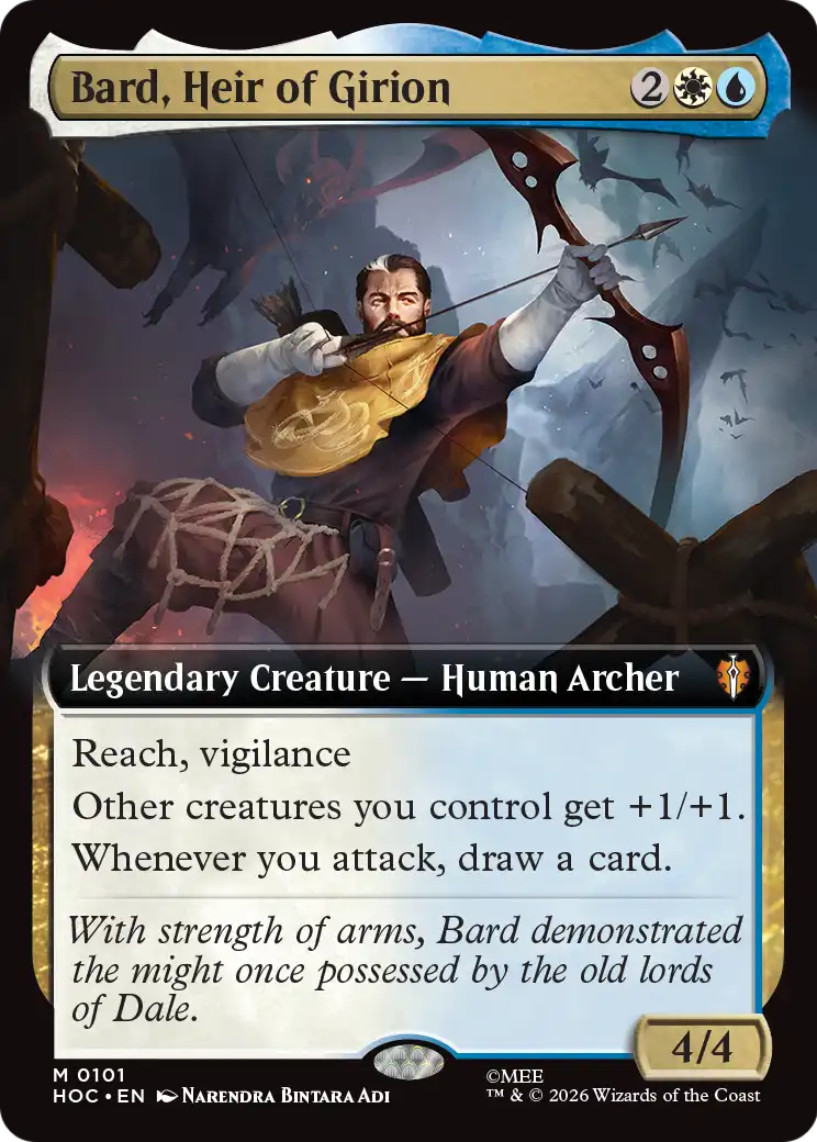 Bard, Heir of Girion (Extended Art) [The Hobbit: Eternal-Legal] | I Want That Stuff Brandon