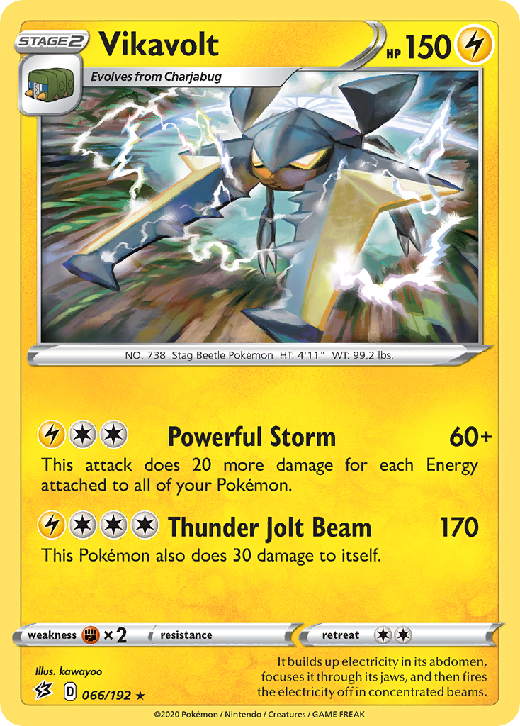 Vikavolt (066/192) [Sword & Shield: Rebel Clash] | I Want That Stuff Brandon