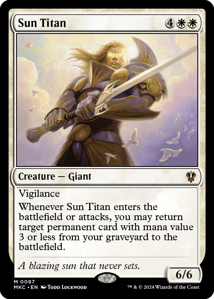 Sun Titan [Murders at Karlov Manor Commander] | I Want That Stuff Brandon