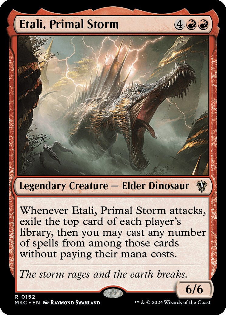 Etali, Primal Storm [Murders at Karlov Manor Commander] | I Want That Stuff Brandon