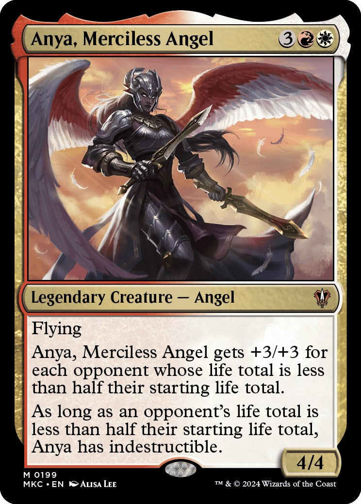 Anya, Merciless Angel [Murders at Karlov Manor Commander] | I Want That Stuff Brandon