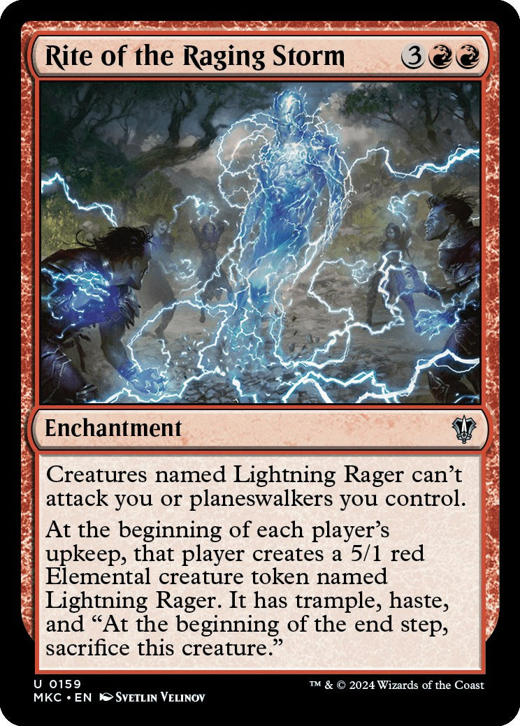 Rite of the Raging Storm [Murders at Karlov Manor Commander] | I Want That Stuff Brandon