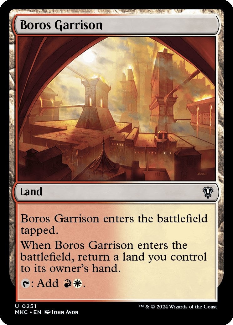 Boros Garrison [Murders at Karlov Manor Commander] | I Want That Stuff Brandon