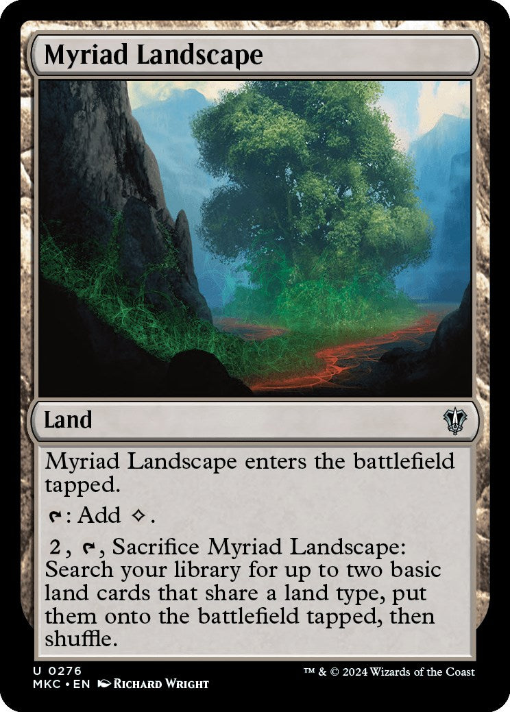 Myriad Landscape [Murders at Karlov Manor Commander] | I Want That Stuff Brandon