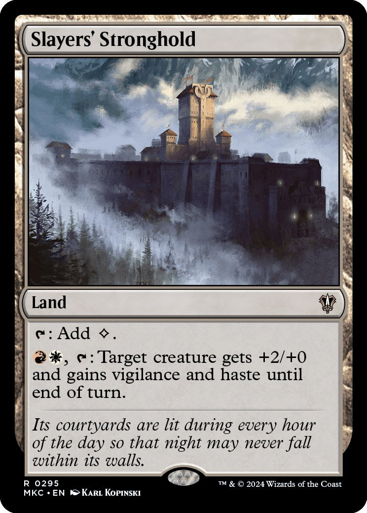 Slayers' Stronghold [Murders at Karlov Manor Commander] | I Want That Stuff Brandon