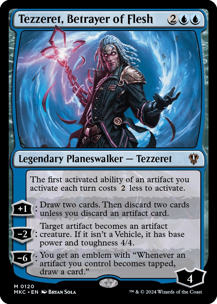 Tezzeret, Betrayer of Flesh [Murders at Karlov Manor Commander] | I Want That Stuff Brandon