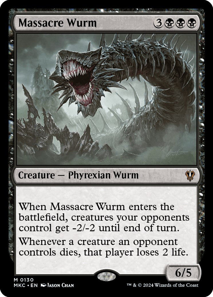 Massacre Wurm [Murders at Karlov Manor Commander] | I Want That Stuff Brandon