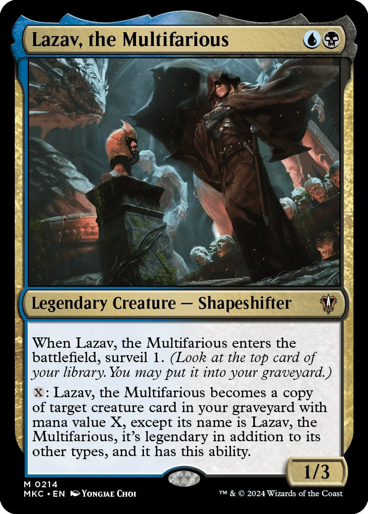 Lazav, the Multifarious [Murders at Karlov Manor Commander] | I Want That Stuff Brandon