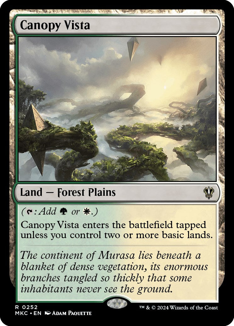 Canopy Vista [Murders at Karlov Manor Commander] | I Want That Stuff Brandon