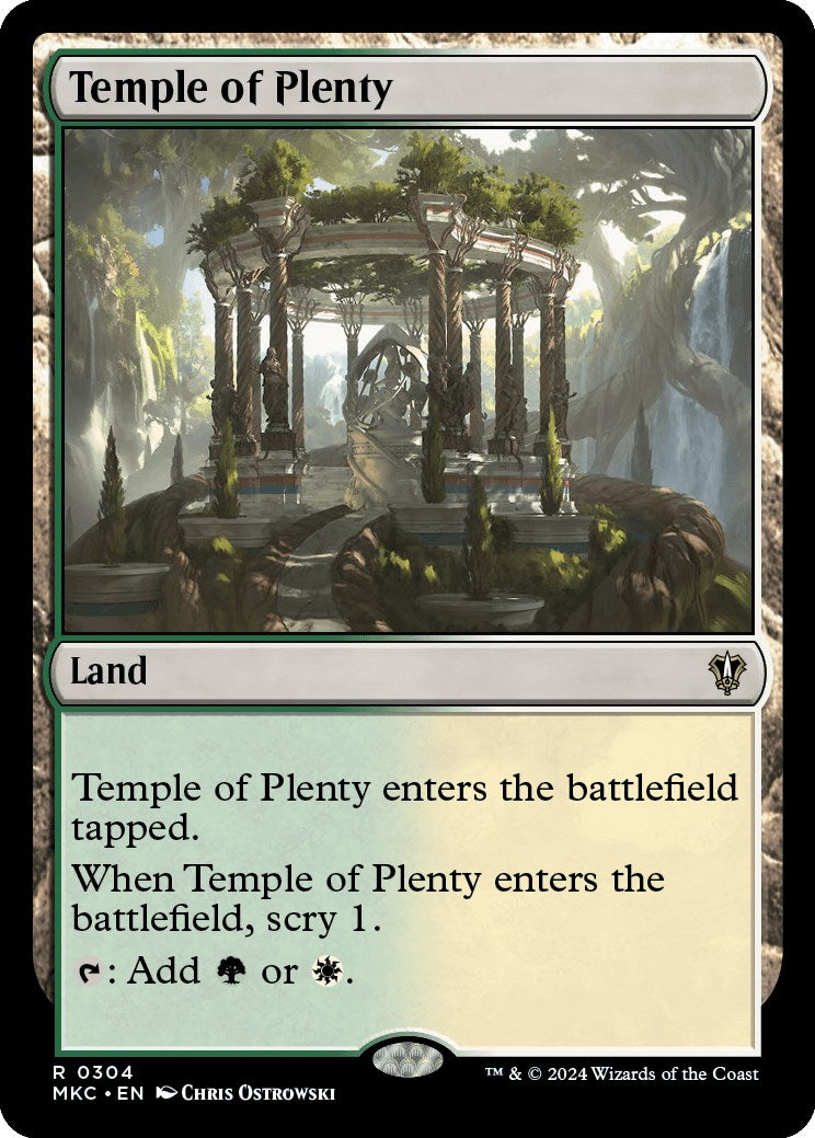 Temple of Plenty [Murders at Karlov Manor Commander] | I Want That Stuff Brandon