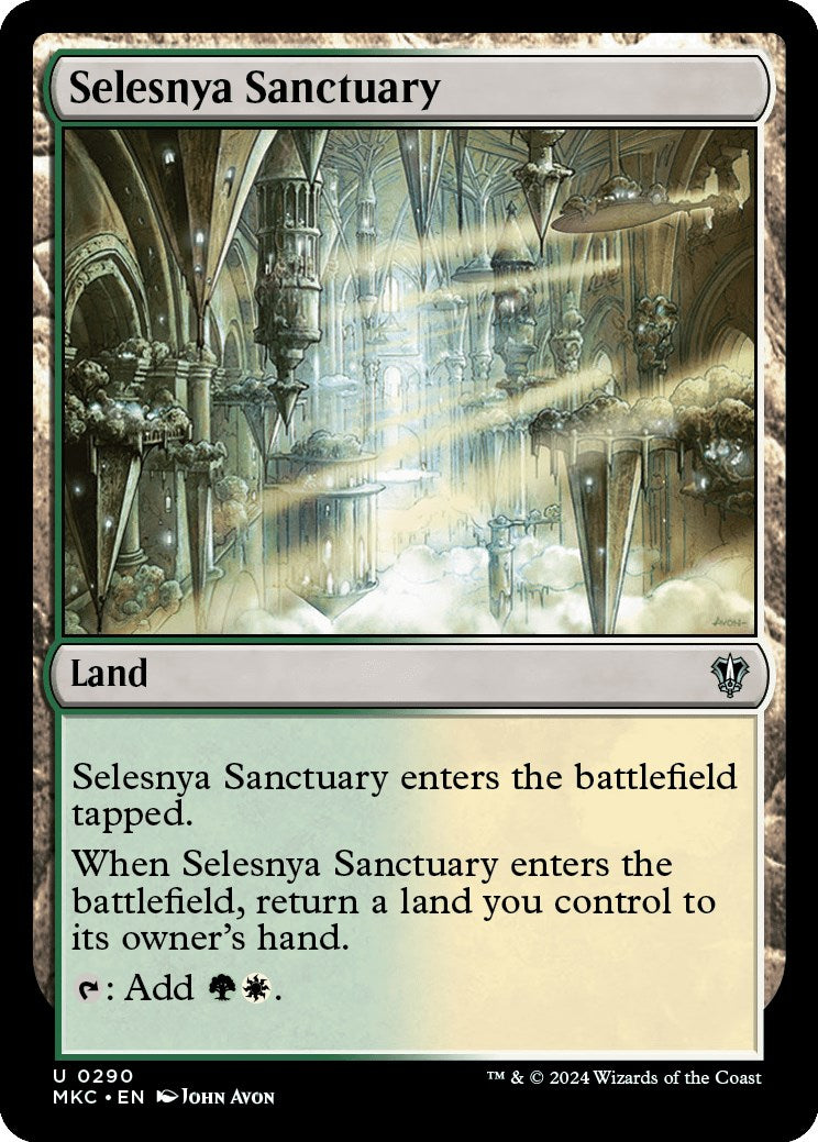 Selesnya Sanctuary [Murders at Karlov Manor Commander] | I Want That Stuff Brandon