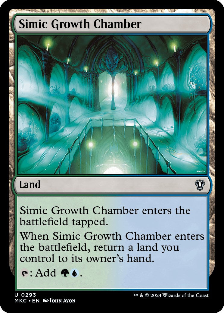 Simic Growth Chamber [Murders at Karlov Manor Commander] | I Want That Stuff Brandon