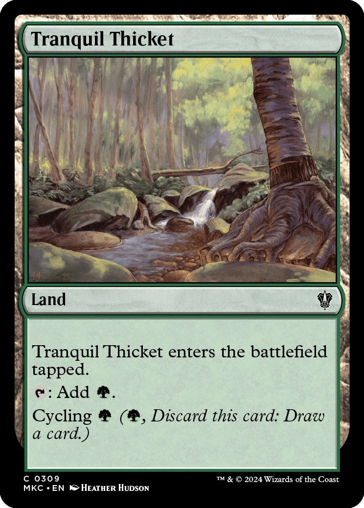 Tranquil Thicket [Murders at Karlov Manor Commander] | I Want That Stuff Brandon