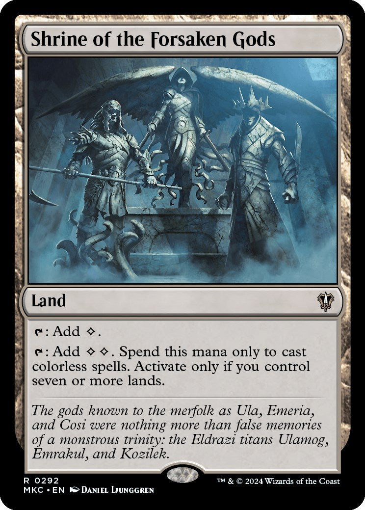 Shrine of the Forsaken Gods [Murders at Karlov Manor Commander] | I Want That Stuff Brandon