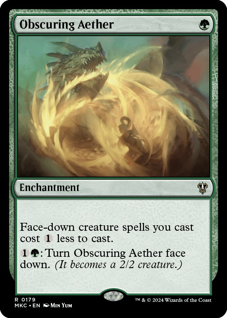 Obscuring Aether [Murders at Karlov Manor Commander] | I Want That Stuff Brandon