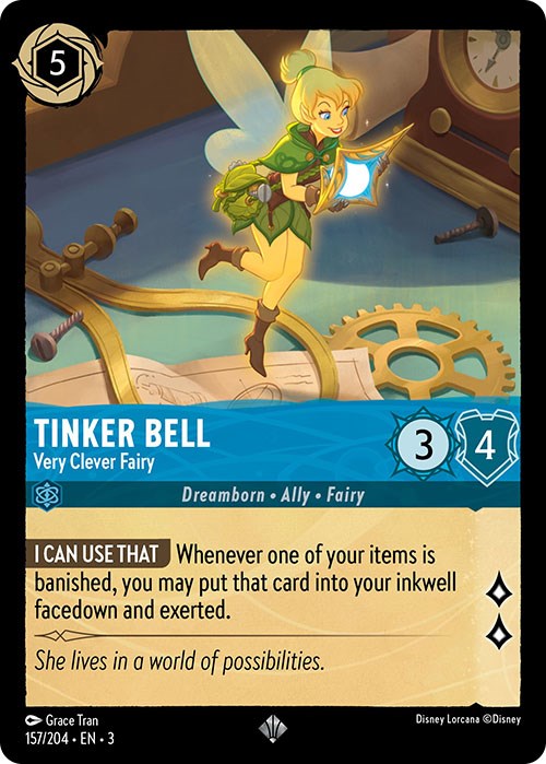 Tinker Bell - Very Clever Fairy (157/204) [Into the Inklands] | I Want That Stuff Brandon