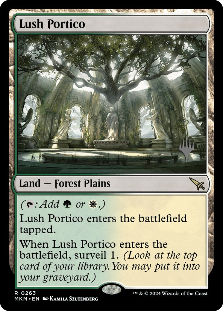 Lush Portico (Promo Pack) [Murders at Karlov Manor Promos] | I Want That Stuff Brandon