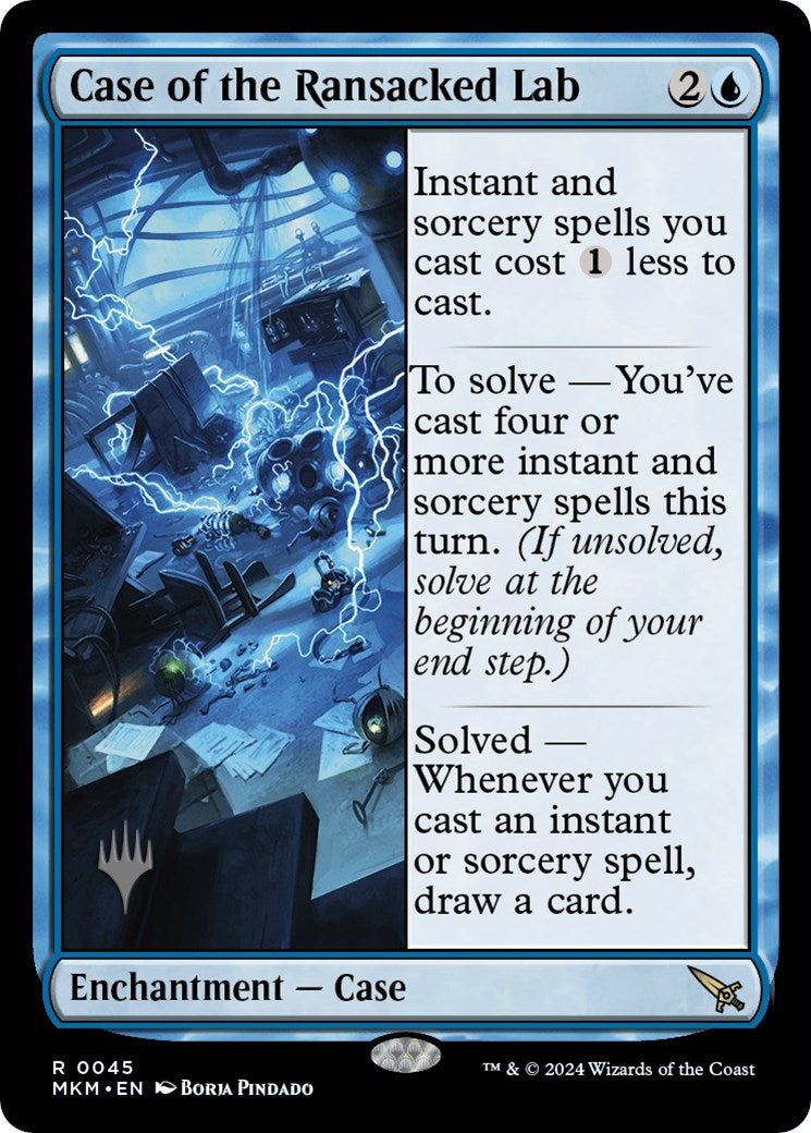 Case of the Ransacked Lab (Promo Pack) [Murders at Karlov Manor Promos] | I Want That Stuff Brandon