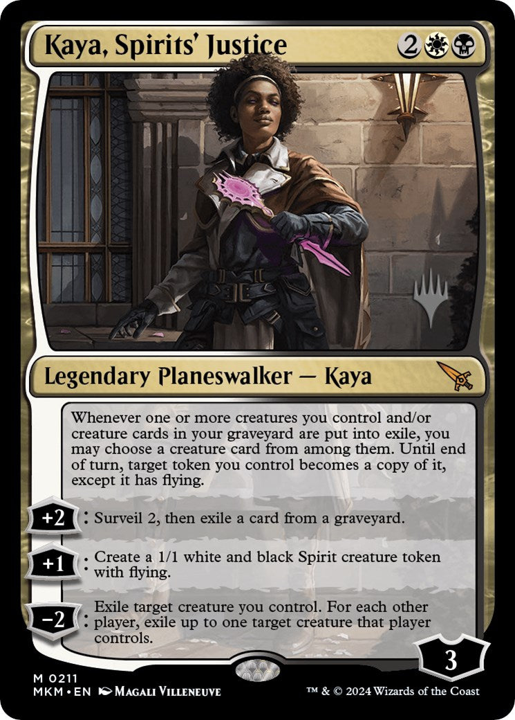 Kaya, Spirits' Justice (Promo Pack) [Murders at Karlov Manor Promos] | I Want That Stuff Brandon