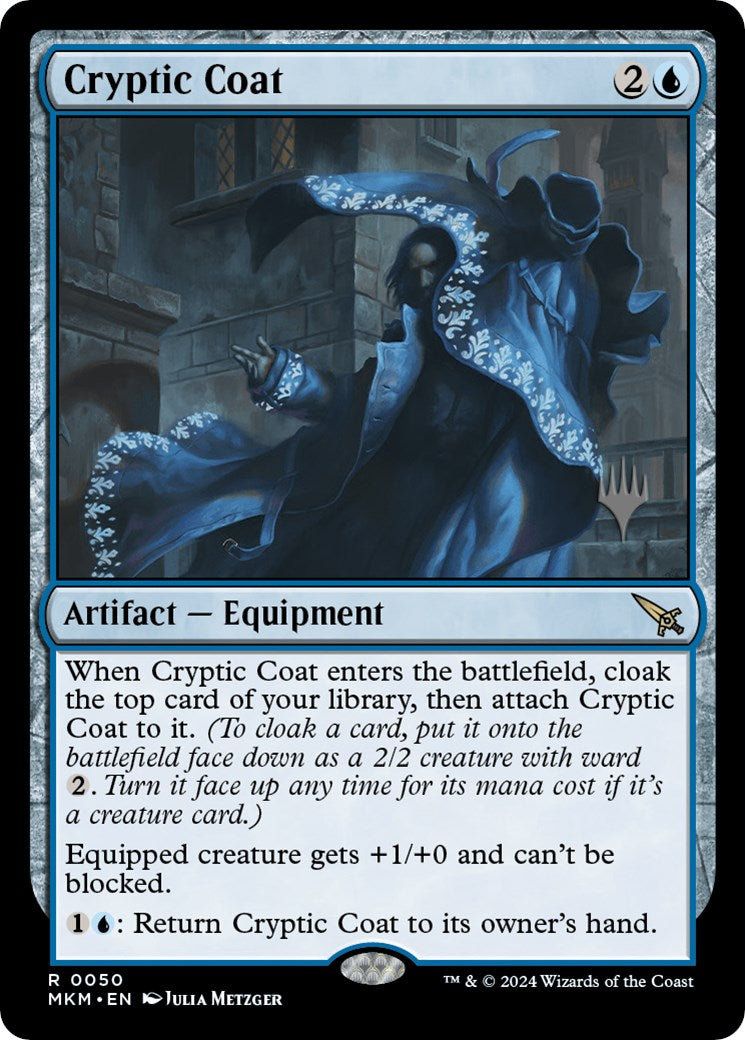 Cryptic Coat (Promo Pack) [Murders at Karlov Manor Promos] | I Want That Stuff Brandon