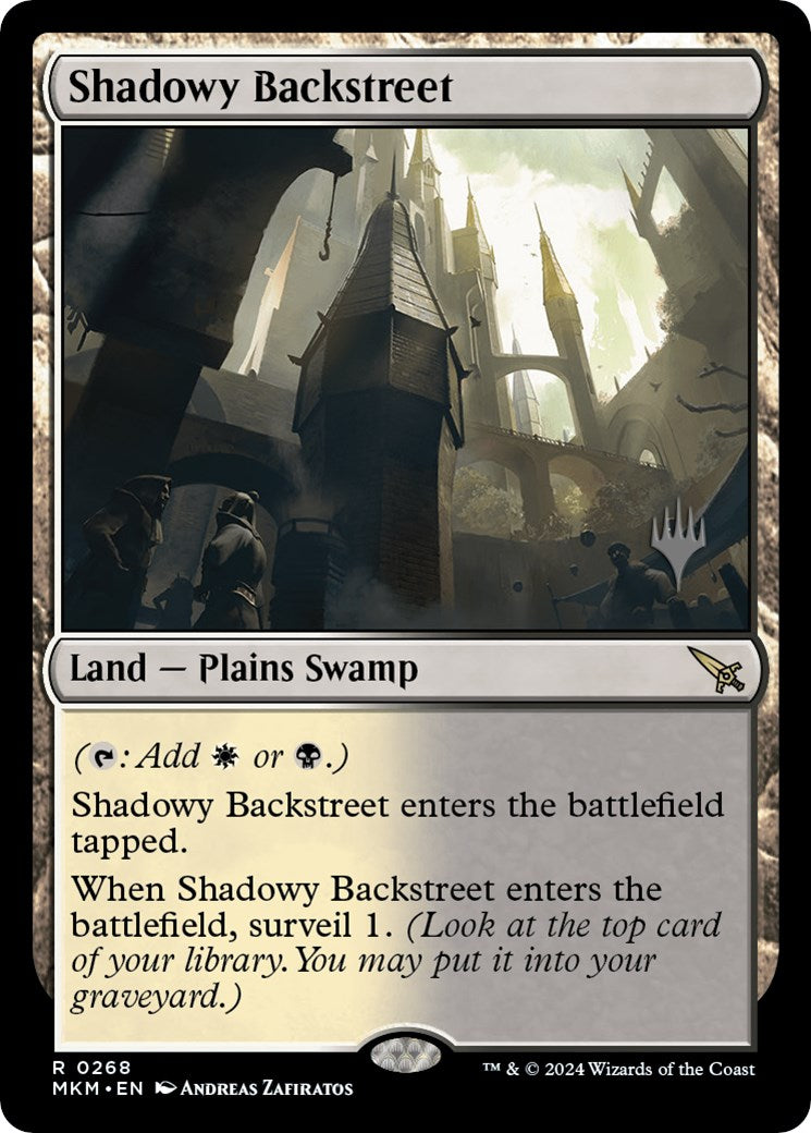 Shadowy Backstreet (Promo Pack) [Murders at Karlov Manor Promos] | I Want That Stuff Brandon