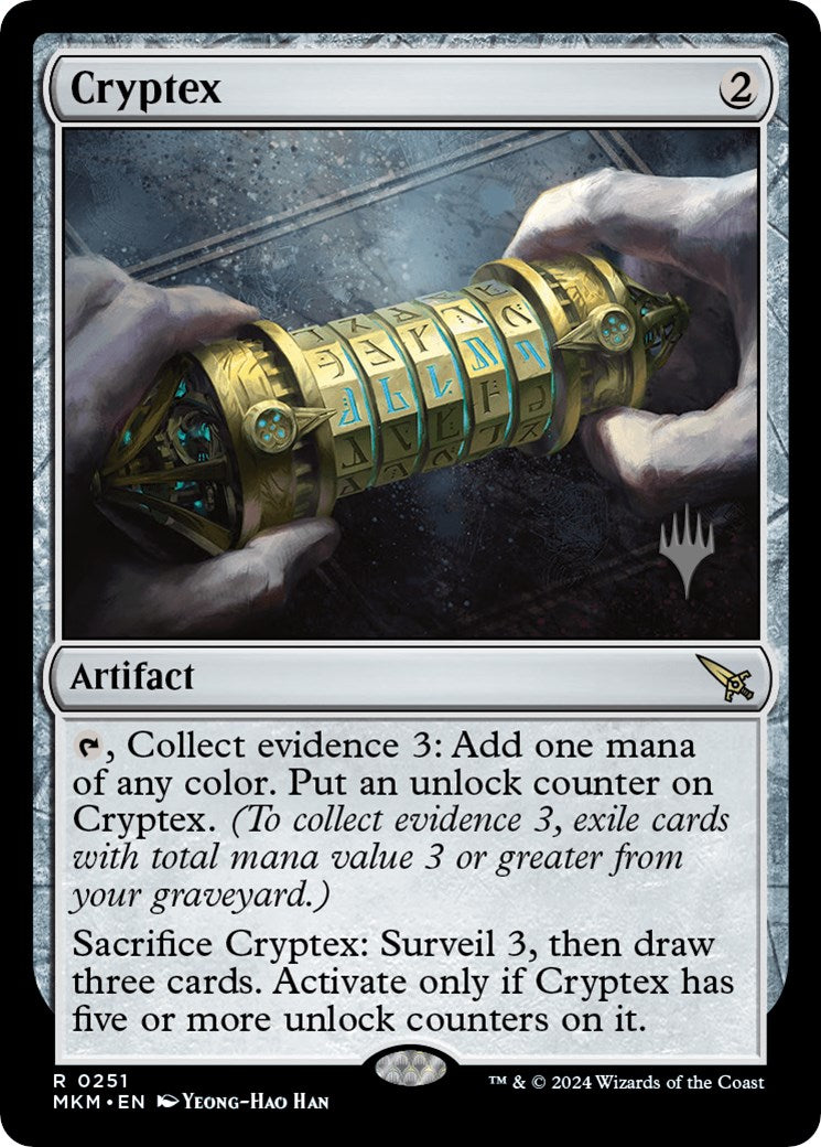 Cryptex (Promo Pack) [Murders at Karlov Manor Promos] | I Want That Stuff Brandon