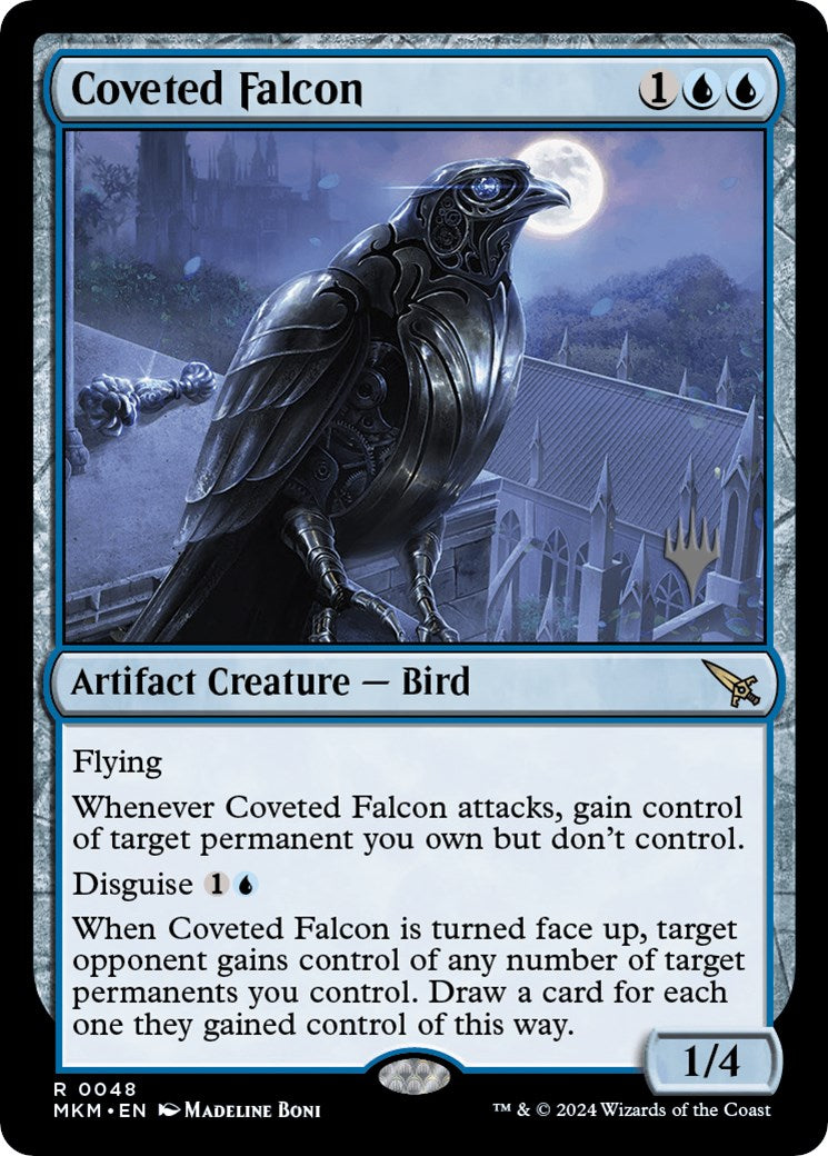 Coveted Falcon (Promo Pack) [Murders at Karlov Manor Promos] | I Want That Stuff Brandon