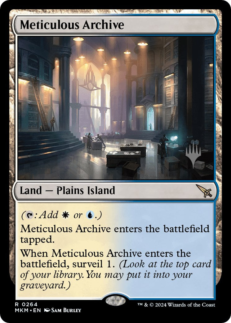 Meticulous Archive (Promo Pack) [Murders at Karlov Manor Promos] | I Want That Stuff Brandon