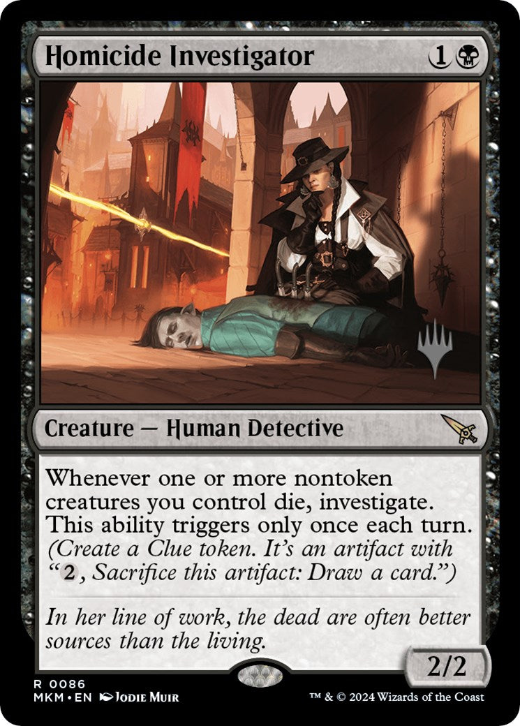 Homicide Investigator (Promo Pack) [Murders at Karlov Manor Promos] | I Want That Stuff Brandon