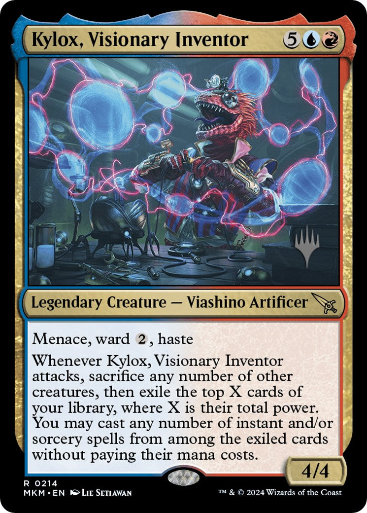 Kylox, Visionary Inventor (Promo Pack) [Murders at Karlov Manor Promos] | I Want That Stuff Brandon