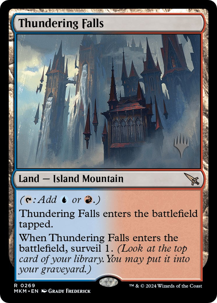 Thundering Falls (Promo Pack) [Murders at Karlov Manor Promos] | I Want That Stuff Brandon