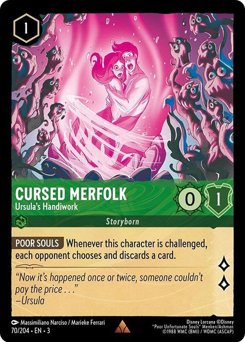 Cursed Merfolk - Ursula's Handiwork (70/204) [Into the Inklands] | I Want That Stuff Brandon