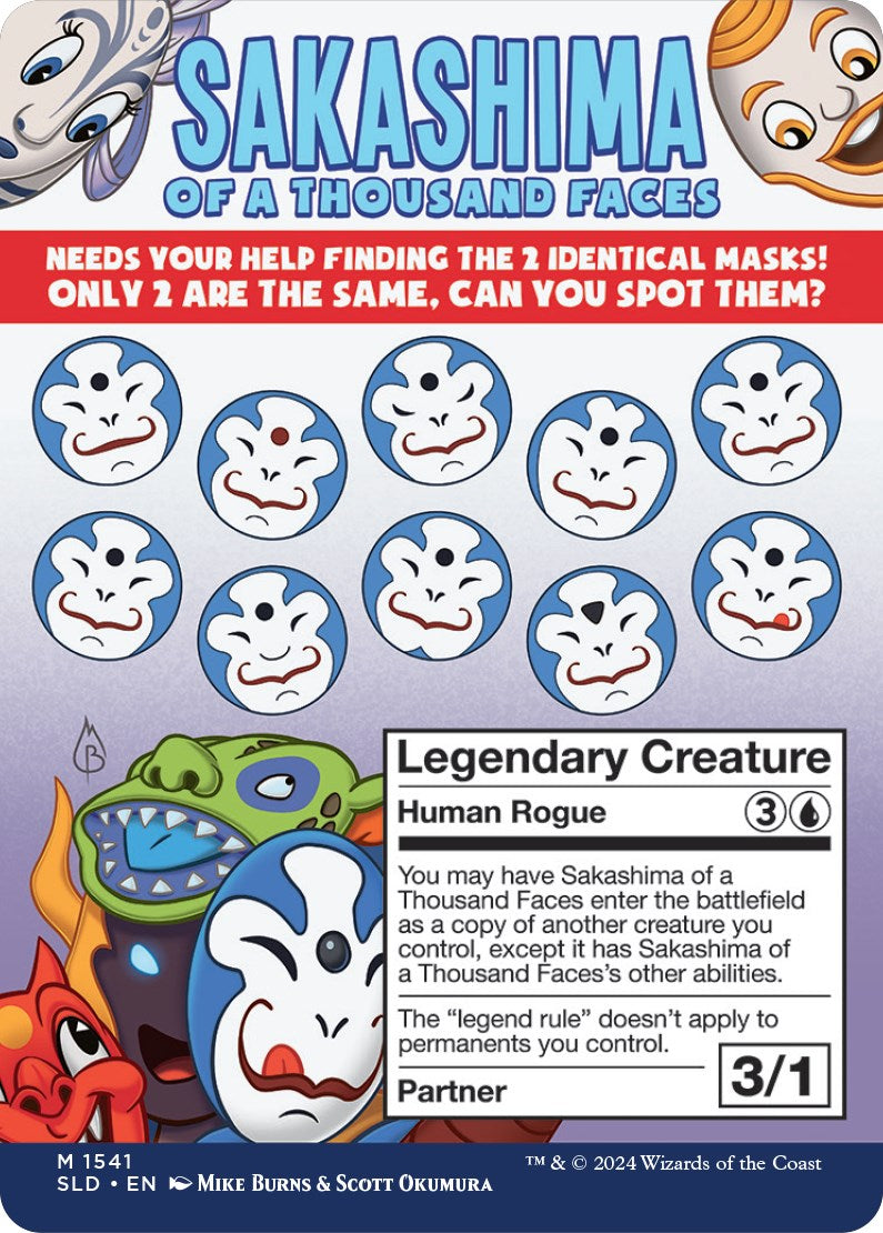 Sakashima of a Thousand Faces [Secret Lair Drop Series] | I Want That Stuff Brandon
