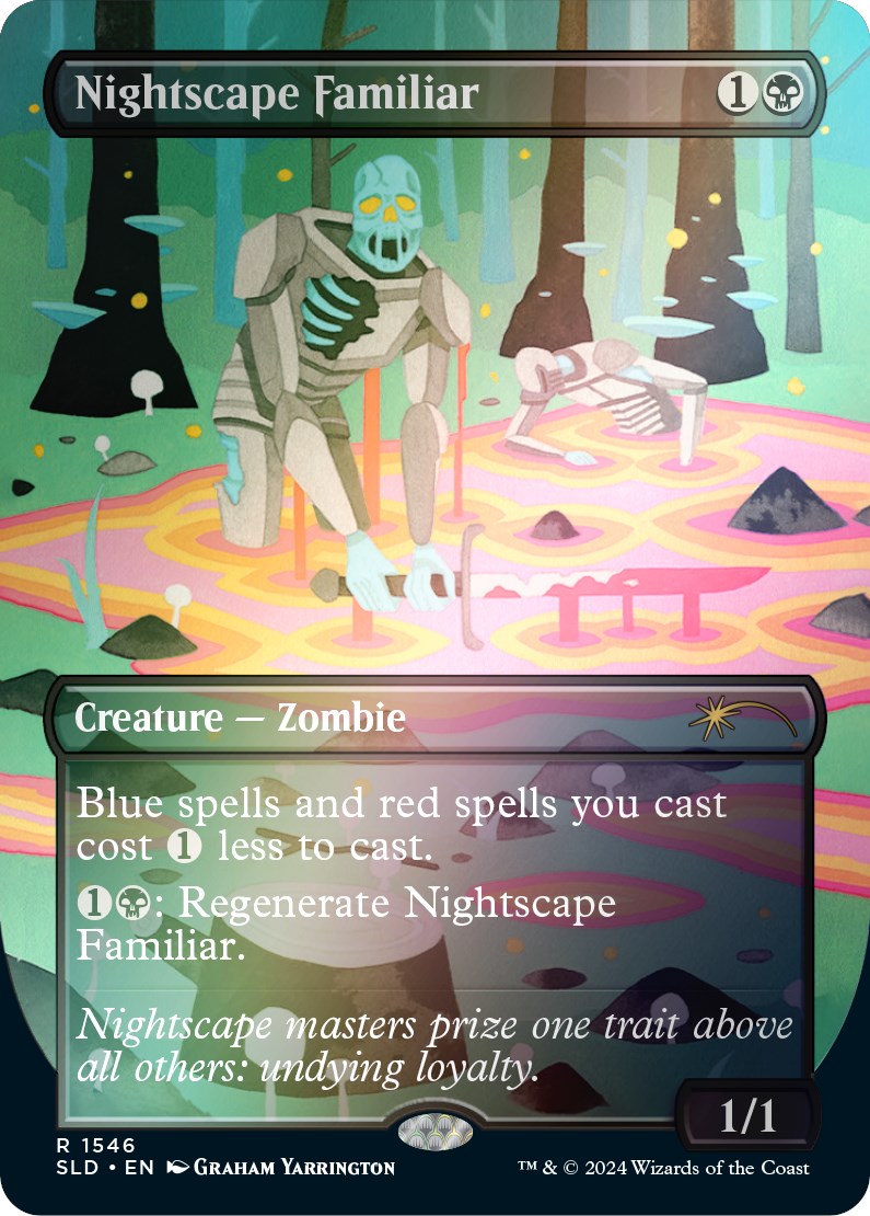 Nightscape Familiar (Rainbow Foil) [Secret Lair Drop Series] | I Want That Stuff Brandon