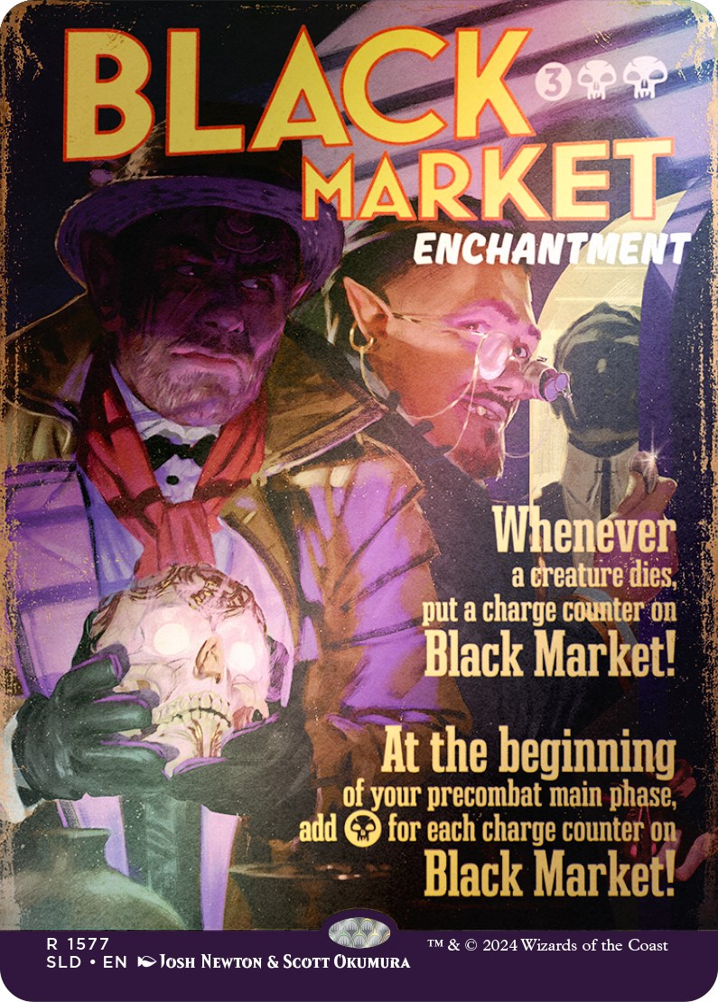 Black Market (Rainbow Foil) [Secret Lair Drop Series] | I Want That Stuff Brandon