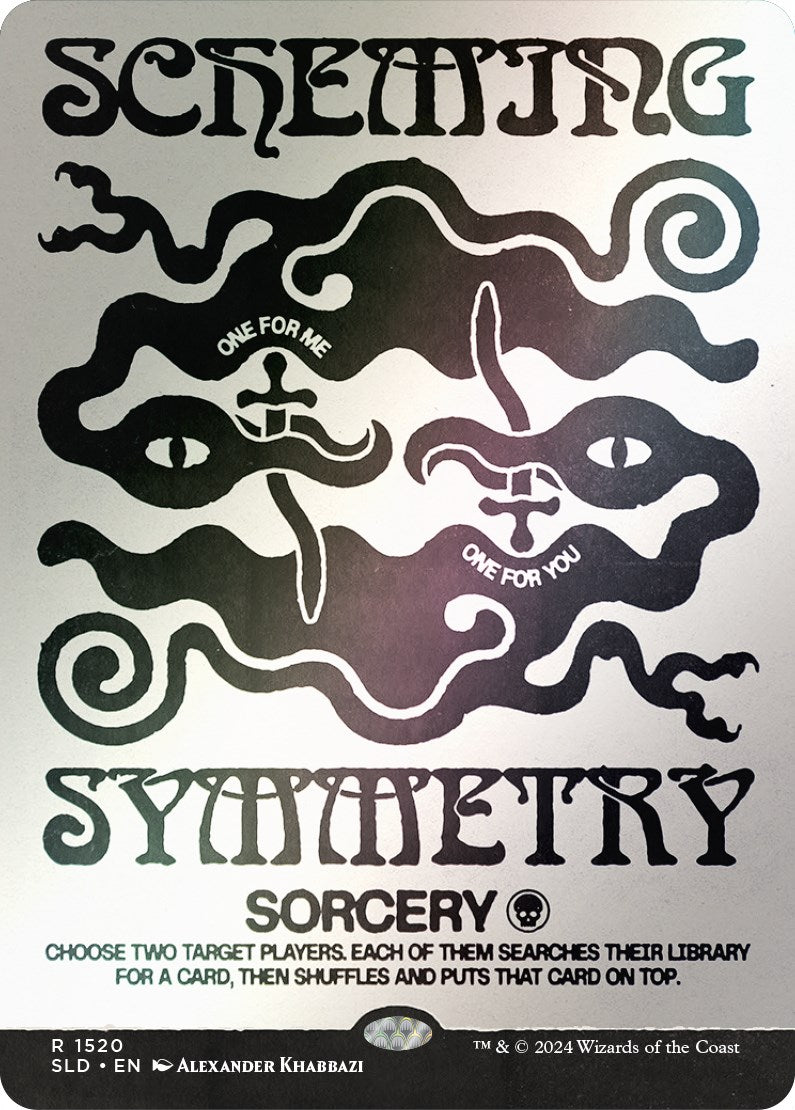 Scheming Symmetry (Rainbow Foil) [Secret Lair Drop Series] | I Want That Stuff Brandon