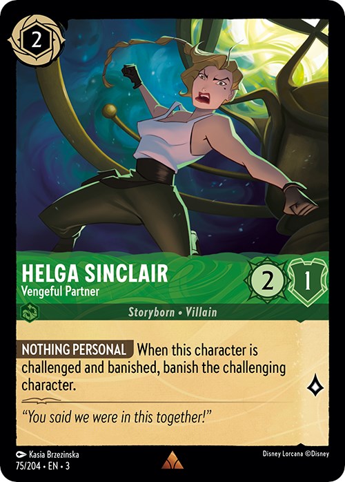 Helga Sinclair - Vengeful Partner (75/204) [Into the Inklands] | I Want That Stuff Brandon