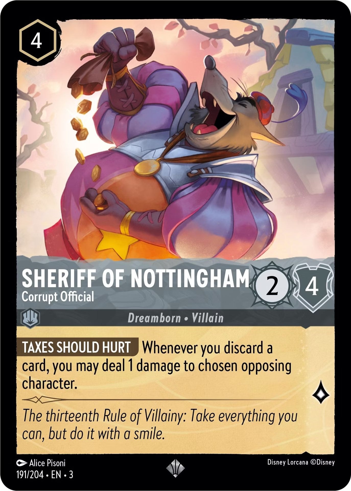 Sheriff of Nottingham - Corrupt Official (191/204) [Into the Inklands] | I Want That Stuff Brandon