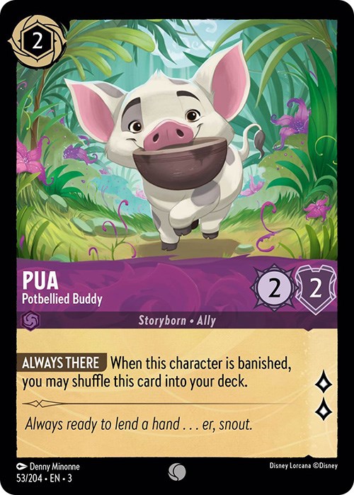 Pua - Potbellied Buddy (53/204) [Into the Inklands] | I Want That Stuff Brandon