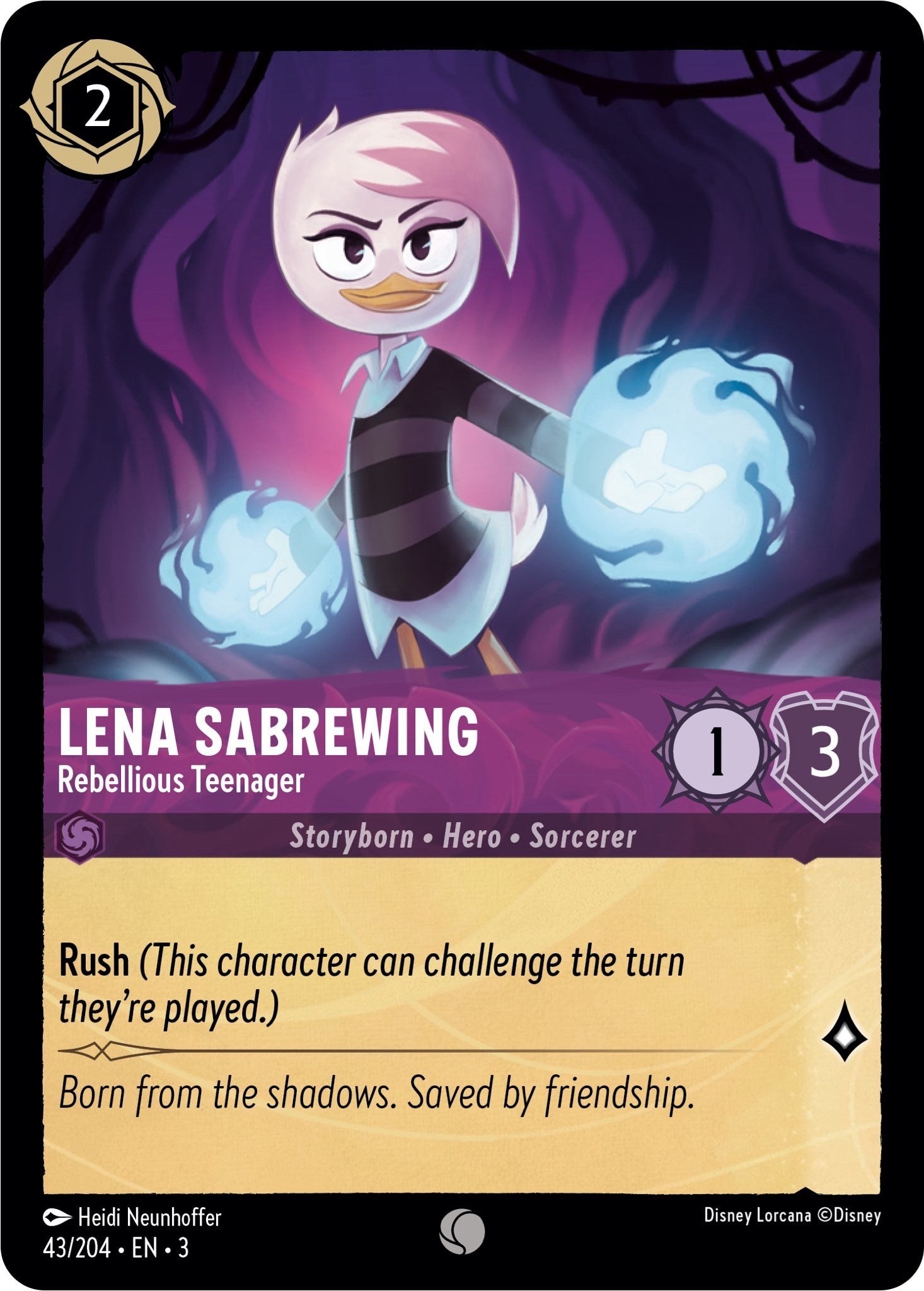 Lena Sabrewing - Rebellious Teenager (43/204) [Into the Inklands] | I Want That Stuff Brandon