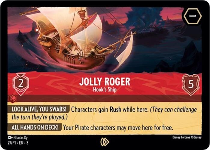 Jolly Roger - Hook's Ship (27) [Promo Cards] | I Want That Stuff Brandon