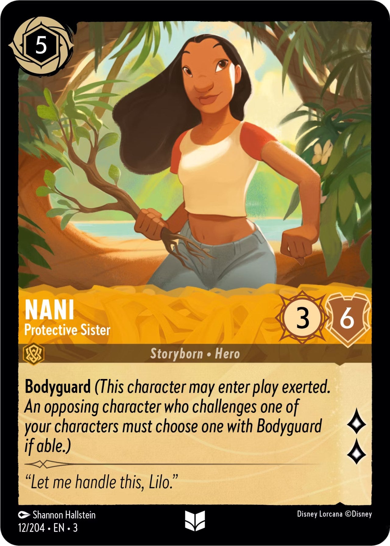 Nani - Protective Sister (12/204) [Into the Inklands] | I Want That Stuff Brandon