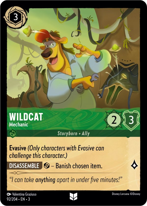 Wildcat - Mechanic (92/204) [Into the Inklands] | I Want That Stuff Brandon