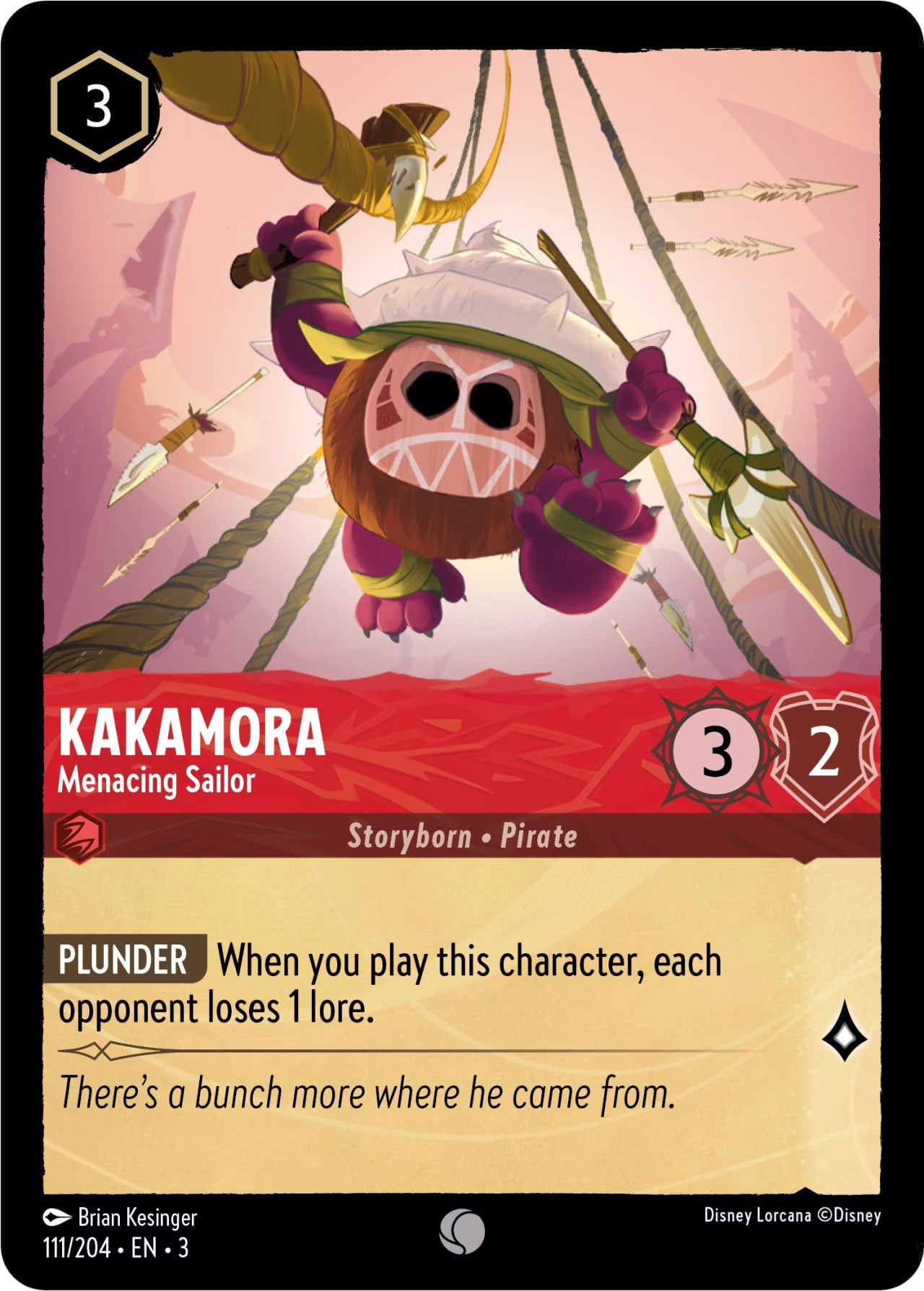 Kakamora - Menacing Sailor (111/204) [Into the Inklands] | I Want That Stuff Brandon