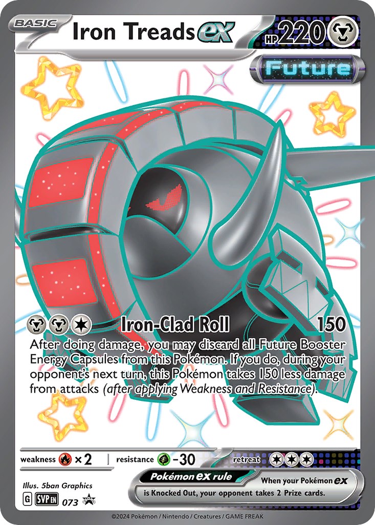 Iron Treads ex (073) [Scarlet & Violet: Black Star Promos] | I Want That Stuff Brandon