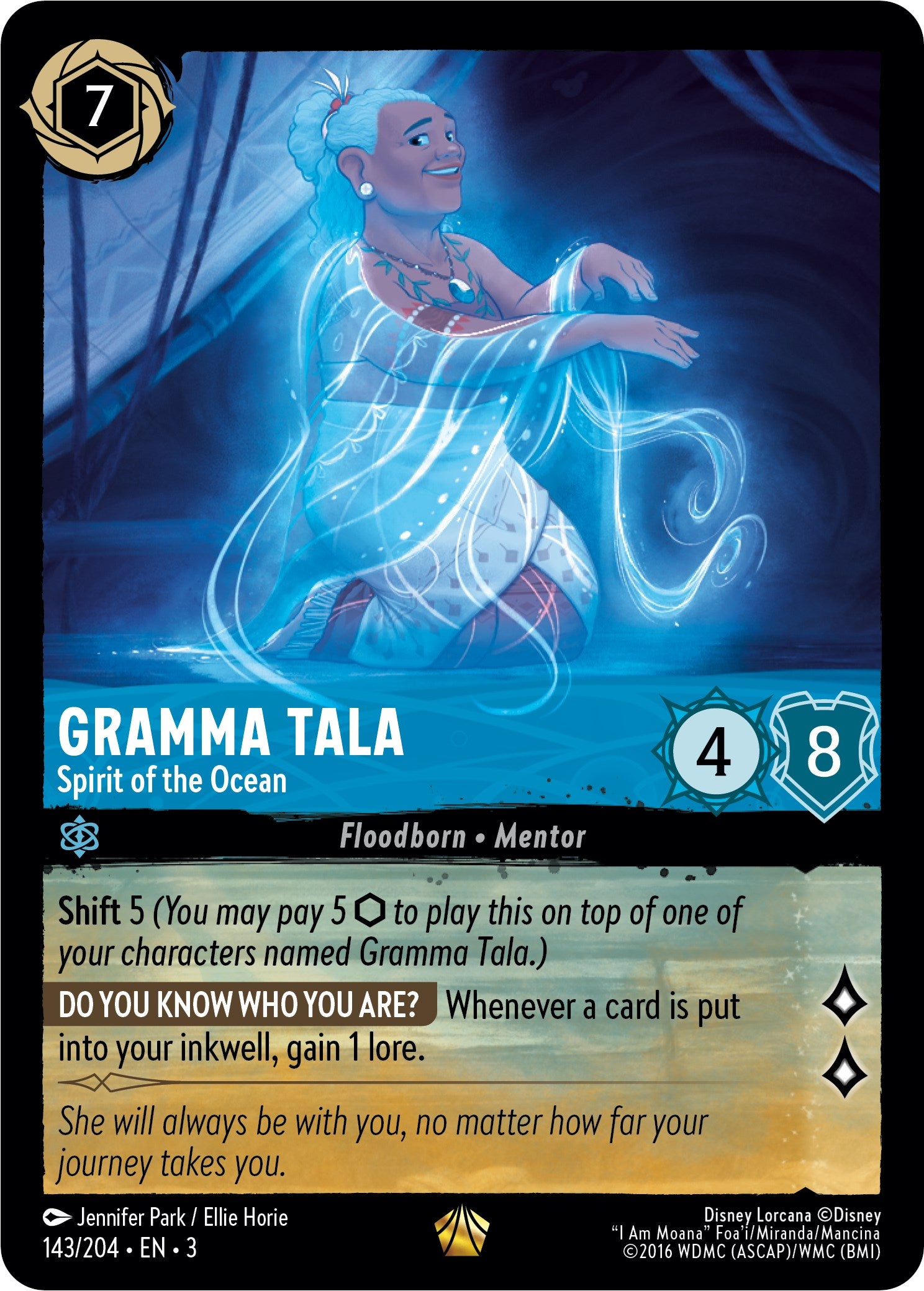 Gramma Tala - Spirit of the Ocean (143/204) [Into the Inklands] | I Want That Stuff Brandon